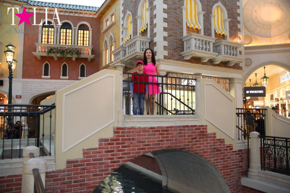 Каналы Венеции в отеле The Venetian в Лас Вегасе, Невада, США